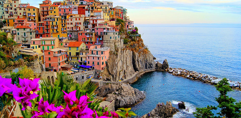 Costa do mar Ligure - Itália - mar Tirreno - Europa