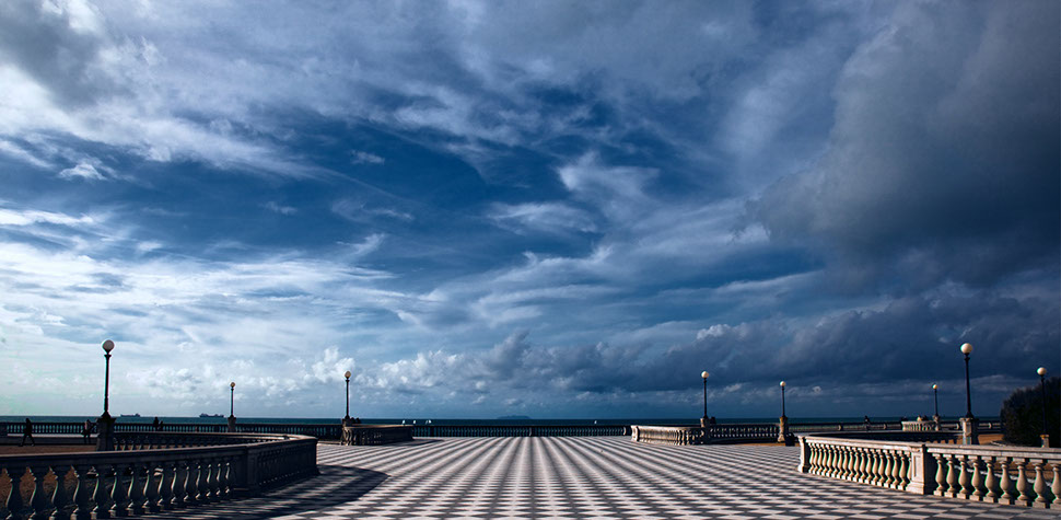 Terrazza Mascagni&nbsp; - Livorno - Toscana - Tour para Itália - mar